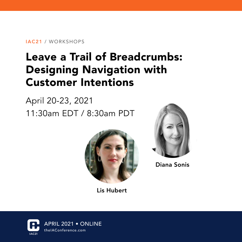 Leave a Trail of Breadcrumbs: Designing Navigation with Customer Intentions