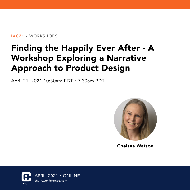 Finding the Happily Ever After – A Workshop Exploring a Narrative Approach to Product Design