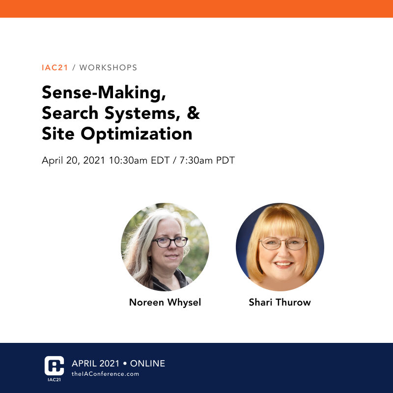 Sense-Making, Search Systems & Site Optimization