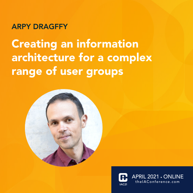 Creating an Information Architecture for a Complex Range of User Groups