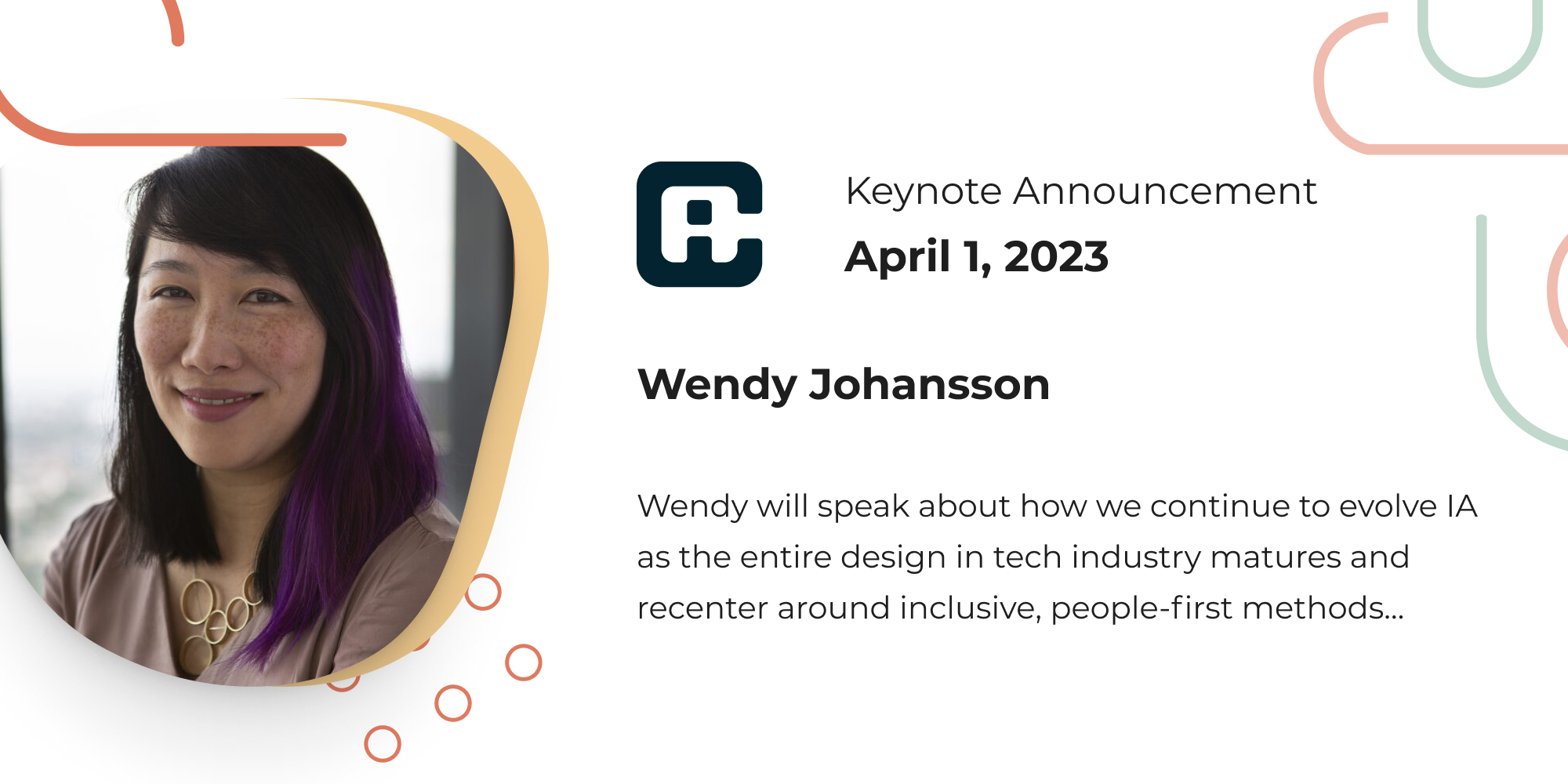2023 Keynote: Wendy Johansson