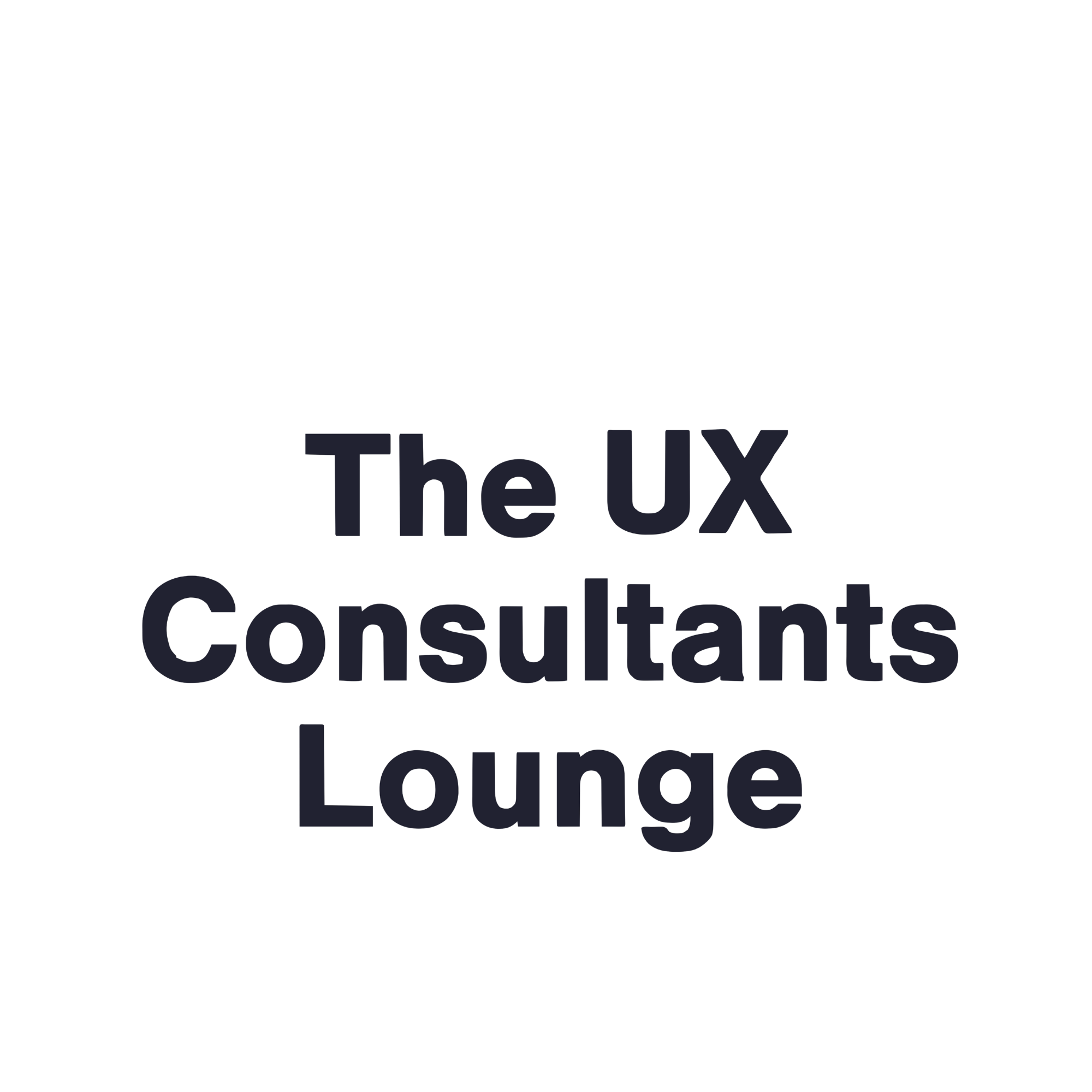 Logo for sponsor The UX Consultants Lounge