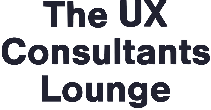 Logo for sponsor The UX Consultants Lounge